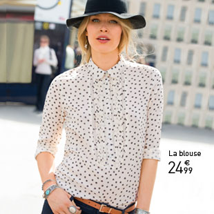 La blouse 24€99