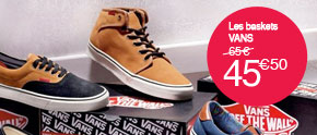 Les baskets Vans