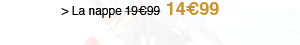 > La nappe 14€99