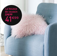 La housse de coussin 41€99