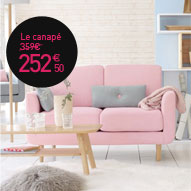 Le canapé 252€50