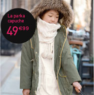 La parka capuche 49€99