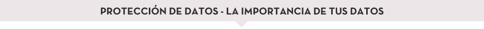 LA REDOUTE: PROTECCIÓN DE DATOS - La Importancia de tus Datos